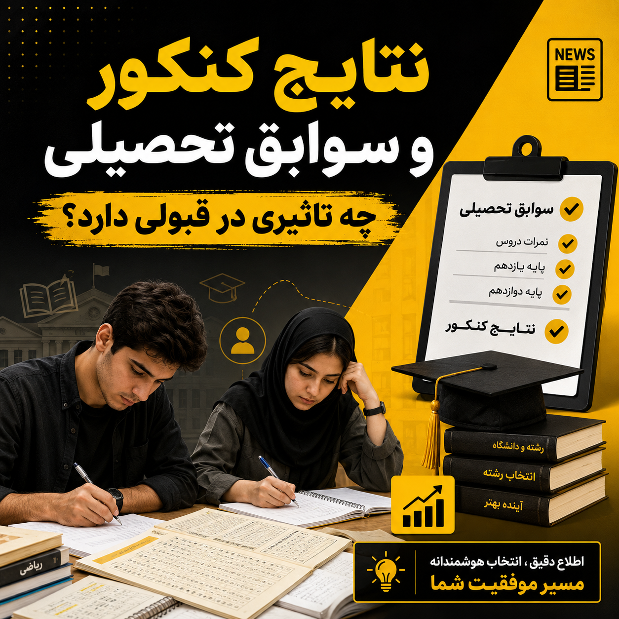 تأثیر سوابق یازدهم در کنکور ۱۴۰۵
